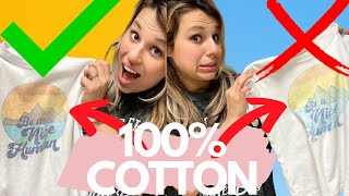 The *ONLY* product to ACTUALLY sublimate on 100% cotton with!