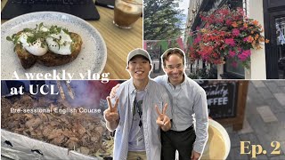 A weekly vlog at UCL | Pre-sessional English Course | Student Life EP2