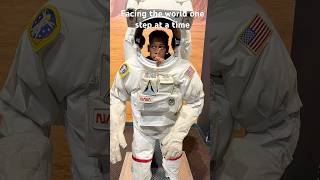 NASA exhibits. He’s on the spectrum.  #spectrumlife #autism #trending