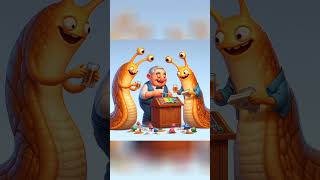 The Grateful Little Slug  #short #shorts #story