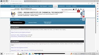 Central Government Pharma Jobs || Pharmacy Technician at Indian Institute of Chemical Technology|