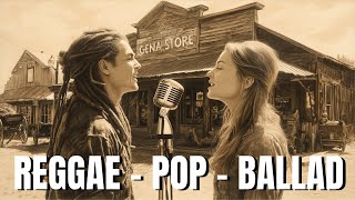 【Reggae Pop Ballad 40】 Voices Beside the Wooden Store – Romantic Reggae Duets in Vintage Warmth