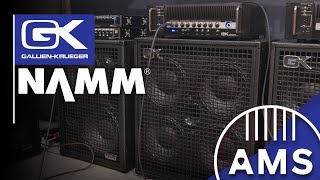 Gallien-Krueger：オールインワン・レガシー・ベースアンプ | NAMM 2025