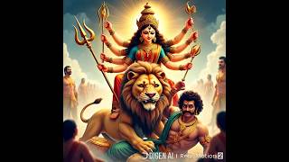Maa Durga Victory ✨🪔 #DivinePower #MaaDurga #VictoryOfGoodOverEvil" #shorts #ai #trending #viraltom