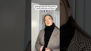going to the grocery store US vs France #usa #american #france #french #cultureshock #funny