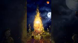 ন্যাড়াপোড়া✨। ছোটবেলায় এই দিনটিতে অনেক আনন্দ করতাম। Animation by Goppo_soppo_originals। #nostalgia