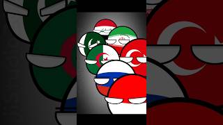 Eternal Enemies || Indonesia Vs Israel || [ CountryBalls ] || #countryballs #shorts