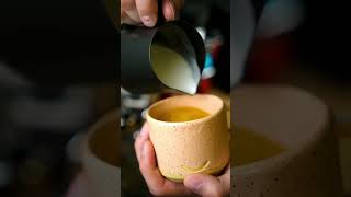 Rainy morning latte