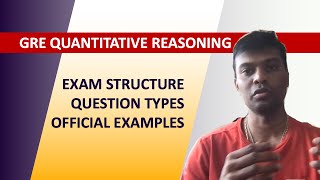 GRE Quantitative Reasoning Overview - Exam Structure, Question Types, ETS Official Questions