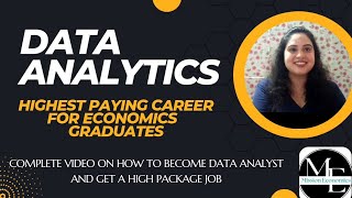 Data Analytics career for Economics graduates