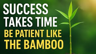 5 Years of Patience, Then Rapid Growth -The Bamboo Tree 🎋 The secret of unseen progress | Breathe