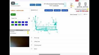 SSC JE survey Sectional mock on New Interface #ssc #vendorchange #cpwd #sscje #civilengineering 