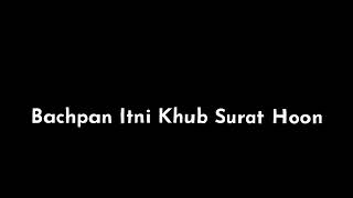 Tumhara Naam kya Hein..?💖😌✨ | lyrics|lyrics video| black screen video|