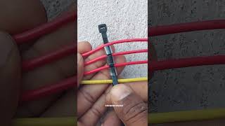 💥Super idea👌#electrical #wire #tag #trick