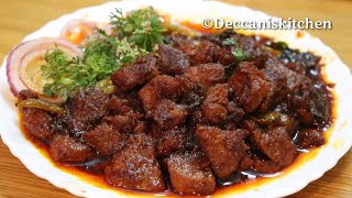 Hyderabadi Tala Hua Gosht|| Mutton Fry