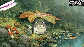 Chill Music ☕ 🍂 Soft Beats for Relaxation Cozy ☔ Chill / Study / Stress Relief 📻 Ghibli Inpired 🎶