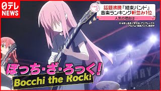 [Anime "Bocchi the Rock!"] The band "Kujutsu Band" from the show is dominating the music charts. ...