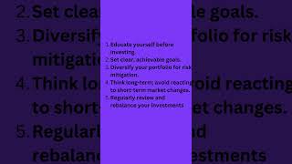 Investing Tips for Beginners  #investingeducation  #investingtips  #investingeducation