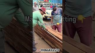 200cft Order Burma border teak wood ❣️ #burma #teakwood #teak #teakfurniture #importedteak#teakdoors