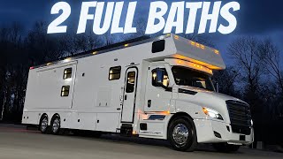 Super Clean Super C Motorhome! 2021 Renegade RV with TWO Full Baths | 45CBF