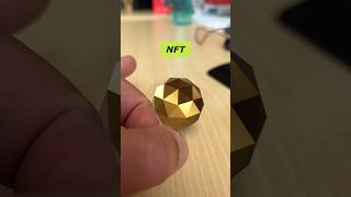 PLAY WITH MY NFT #nft #nftart #nftartist #3d #3dnft #gold #luxury #digitalart #cryptoart