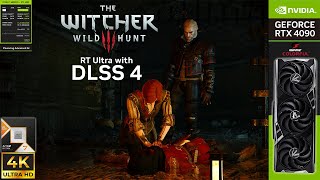 The Witcher 3: Wild Hunt – 4K RT Ultra+ Preset with DLSS 4 Quality [RTX 4090]