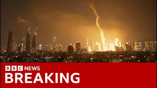 Mid-East Crisis escalates - Iran rains missiles on Israel after attacks on nuclear sites | BBC News