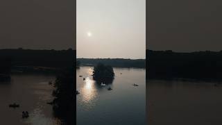 Cinematic Sunset Drone Video #dji #cinematicdronefootage