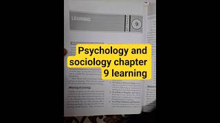 psychology and sociology complete chapter 1 learning #gnm #gnm1styear #psychology #with aashiya