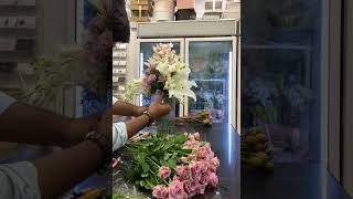 How to make a glass bouquet