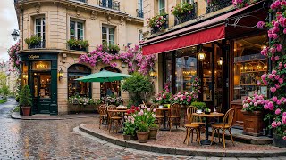 Quiet Café Jazz on Paris Street ☕ Relaxing Bossa Nova & Instrumental Jazz for Study, Coffee Time