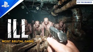 ILLゲームプレイ8Kデモ | Unreal Engine 5で制作された、最も残酷で超リアルなサバイバルホラー