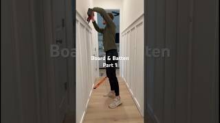 Board & Batten #diy #boardandbatten #homeimprovement