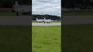 F-5 Tiger Doppelstart #afterburner #iafplane #aircraft #military