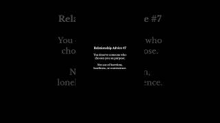 #datingtruths #relationshipadvice #realtalk #healthyrelationships #datingtips #selfrespect