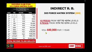 Success Club 399 Marketing Plan Presentation