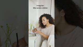Simple Past in 30 Second #simplepast #tense #englishgrammar