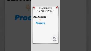 #blackbookvocabulary #synonyms #vocabulary #rsstudypointt#allgovernmentexams