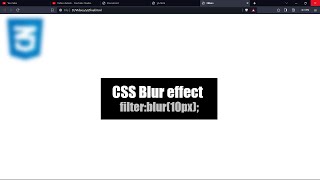 CSS Blur Filter Effect! Blur Image On Hover #css #csshovereffect