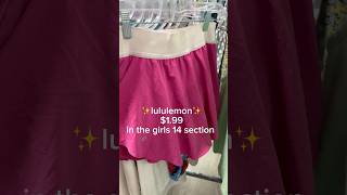 Thrifting lululemon for $1.99!! #thrifting #lululemon #thriftinglulu #preppy #thrifthaul #thrifted