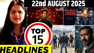 Top 15 Big Bollywood News Updates | 22nd August 2025 | Salman Khan, Ramayana, Sunny Deol & More !