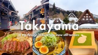 【Takayama & Shirakawa-go Trip】Hida Takayama Gourmet Food Tour & Sightseeing