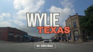 Wylie - Texas | 4K Driving | City Tour Driving