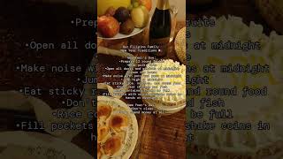 Here are our Filipino family New Year traditions 🇵🇭🎉