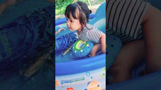 berenang di rumah#shortvideo #renang #happy