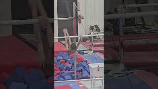 Bars Practice in My DRYBands 💪 #gymnasticsbars