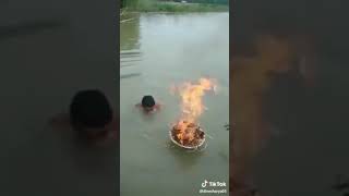 Hot bathing