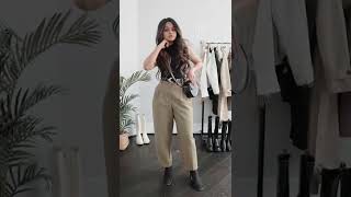 BUSINESS CASUAL OUTFIT || winter to spring #workwear #officewear #businesscasual