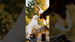 Brave Dog vs Eagle Fight | Animated Short Story #bravedog #animatedmovie #dogstory