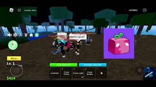 BLOX - FRUITS GANHANDO FRUTAS PARA UPAR
